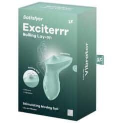 SATISFYER - EXCITERRR VIBRADOR LAY-ON CLÍTORIS MENTA - piKanteo | Despierta tu lado más piKante