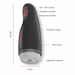 Alternative view of ONINDER - SEOUL MASTURBADOR MASCULINO DE COMPRESION Y VIBRACIÓN - APP GRATUITA