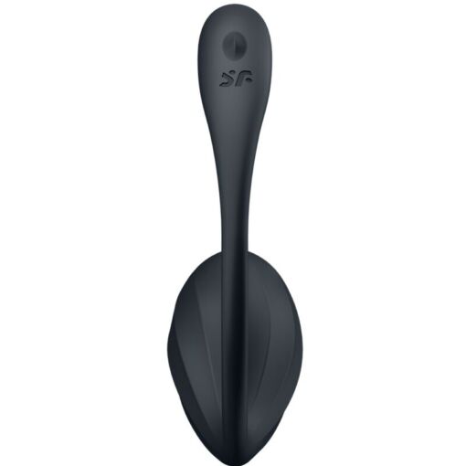 SATISFYER - RIBBED PETAL ESTIMULADOR PUNTO G CONTROL REMOTO NEGRO APP GRATUITA - Imagen 3