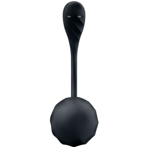 SATISFYER - RIBBED PETAL ESTIMULADOR PUNTO G CONTROL REMOTO NEGRO APP GRATUITA - Imagen 5