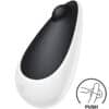 SATISFYER - SPOT ON 3 ESTIMULADOR DE CLÍTORIS NEGRO - piKanteo | Despierta tu lado más piKante