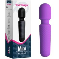 ARMONY - YOUR MAGIC MASAJEADOR & VIBRADOR RECARGABLE 10 VIBRACIONES SILICONA MORADO - piKanteo | Despierta tu lado más piKante