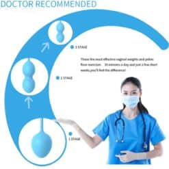 ARMONY - ANABIOSIS PESAS VAGINALES 3 NIVELES AZUL - piKanteo | Despierta tu lado más piKante