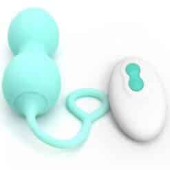 Alternative view of ARMONY - BLOSSOMS PESAS VAGINALES VIBRADOR CONTROL REMOTO 10 VIBRACIONES VERDE