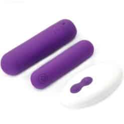 Alternative view of ARMONY - SPLASH JOLINE BALA VIBRADORA SILICONA CONTROL REMOTO 10 VIBRACIONES 6.5 X 1.5 CM MORADO