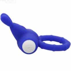 Alternative view of ARMONY - MS BUNNY ANILLO VIBRADOR SILICONA AZUL