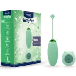 ARMONY - KITTY FUN HUEVO VIBRADOR CONTROL REMOTO 10 VIBRACIONES VERDE - piKanteo | Despierta tu lado más piKante