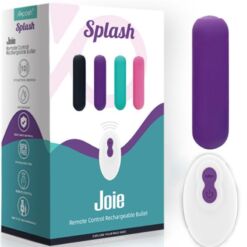 ARMONY - SPLASH JOIE BALA VIBRADORA SILICONA CONTROL REMOTO 10 VIBRACIONES 75 X 19 CM MORADO - piKanteo | Despierta tu lado más piKante
