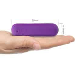 ARMONY - SPLASH JOIE BALA VIBRADORA SILICONA CONTROL REMOTO 10 VIBRACIONES 75 X 19 CM MORADO - piKanteo | Despierta tu lado más piKante