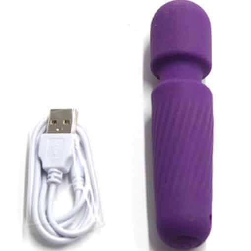 ARMONY - YOUR MAGIC MASAJEADOR & VIBRADOR RECARGABLE 10 VIBRACIONES MORADO - Imagen 5