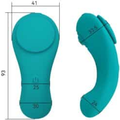 ARMONY - PLEASURE PANTY VIBRADOR CONTROL REMOTO 3 VELOCIDADES VERDE - piKanteo | Despierta tu lado más piKante