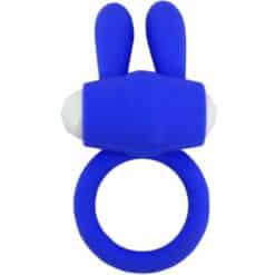Alternative view of ARMONY - MR BUNNY ANILLO VIBRADOR SILICONA AZUL