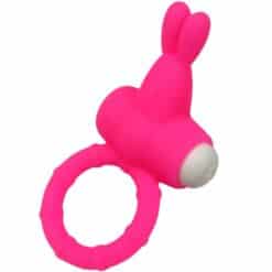 ARMONY - MS BUNNY ANILLO VIBRADOR SILICONA ROSA - piKanteo | Despierta tu lado más piKante
