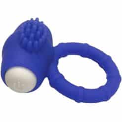 ARMONY - POWER O ANILLO VIBRADOR SILICONA AZUL - piKanteo | Despierta tu lado más piKante