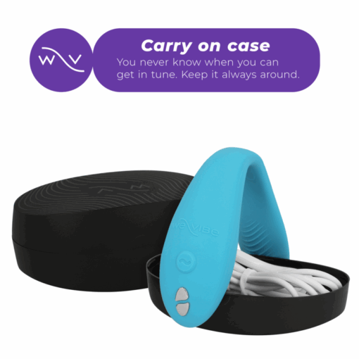 WE-VIBE - SYNC GO ESTIMULADOR DUAL TURQUESA - Imagen 5