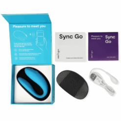 WE-VIBE - SYNC GO ESTIMULADOR DUAL TURQUESA - piKanteo | Despierta tu lado más piKante