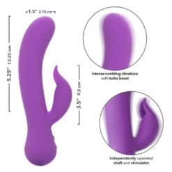CALEXOTICS - FIRST TIME VIBRADOR COMPLACIENTE RECARGABLE MORADO - piKanteo | Despierta tu lado más piKante