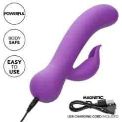 CALEXOTICS - FIRST TIME VIBRADOR COMPLACIENTE RECARGABLE MORADO - piKanteo | Despierta tu lado más piKante