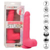 CALEXOTICS - STUDS VIBRADOR REALÍSTICO 10 VIBRACIONES Y ROSA - piKanteo | Despierta tu lado más piKante