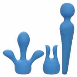 Alternative view of CALEXOTICS - COUTURE KIT VIBRADOR WAND 10 VIBRACIONES AZUL