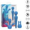 CALEXOTICS - COUTURE KIT VIBRADOR WAND 10 VIBRACIONES AZUL - piKanteo | Despierta tu lado más piKante