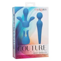 CALEXOTICS - COUTURE KIT VIBRADOR WAND 10 VIBRACIONES AZUL - piKanteo | Despierta tu lado más piKante