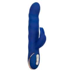 Alternative view of CALEXOTICS - JACK VIBRADOR RABBIT MOVIMIENTO DE ONDAS AZUL