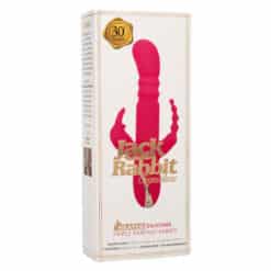 CALEXOTICS - JACK FANTASY TRIPLE VIBRADOR CALENTABLE RABBIT ROSA - piKanteo | Despierta tu lado más piKante