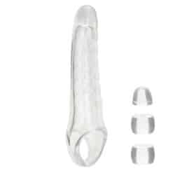CALEXOTICS - MAXX EXTENSOR DE PENE AJUSTABLE TRANSPARENTE - piKanteo | Despierta tu lado más piKante