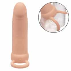 CALEXOTICS - MAXX DOBLE PENETRADOR GRUESO 10 VIBRACIONES NATURAL - piKanteo | Despierta tu lado más piKante