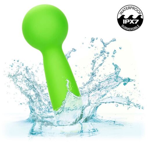 CALEXOTICS - NEON VIBES THE BUBBLY VIBE MINI MASAJEADOR 10 VIBRACIONES VERDE - Imagen 9