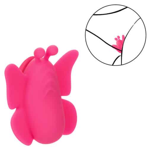 CALEXOTICS - NEON VIBES THE FLUTTER VIBE ESTIMULADOR 10 VIBRACIONES ROSA - Imagen 6