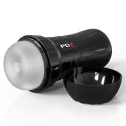 Alternative view of PDX EXTREME - SLIDE & GLIDE MASTURBADOR AUTOLUBRICANTE TRANSPARENTE