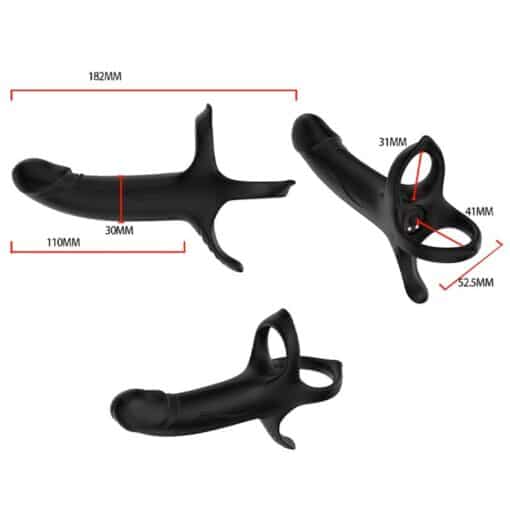 ARMONY - DILDO CON ANILLO & VIBRADOR - Imagen 8