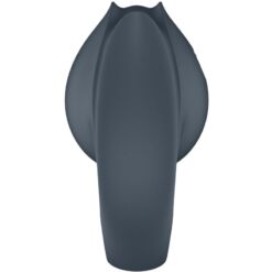 SATISFYER - PERFECT PAIR 2 MULTIVIBRADOR 2 EN 1 ANILLO PARA PENE & ESTIMULADOR DE DEDO GRIS - piKanteo | Despierta tu lado más piKante