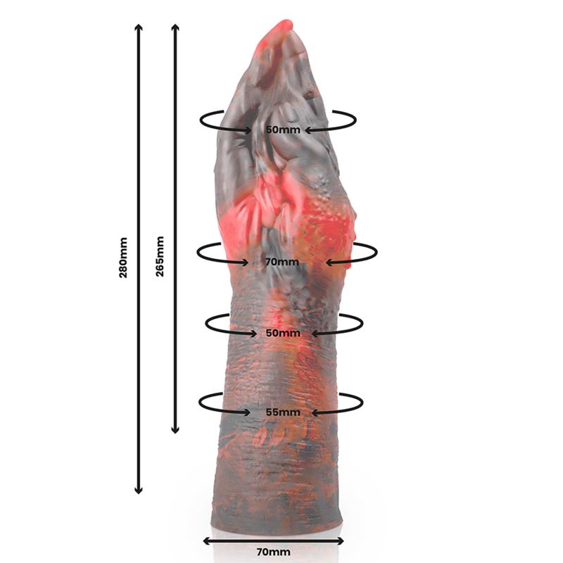 Alternative view of EPIC - LILITH DILDO DEMONIO MALIGNO L