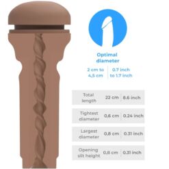 KIIROO - FEEL STROKER MASTURBADOR TRASERO EXTRA APRETADO MULATO - piKanteo | Despierta tu lado más piKante