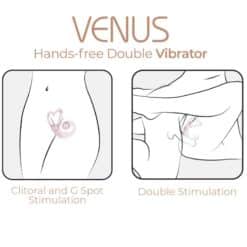 ADRIEN LASTIC - VENUS DOBLE ESTIMULADOR CLÍTORIS & PUNTO-G APP GRATUITA ROSA - piKanteo | Despierta tu lado más piKante