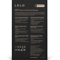 LELO - LIV™ 3 ESTIMULADOR PUNTO G ROSA - piKanteo | Despierta tu lado más piKante