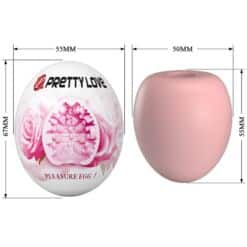 PRETTY LOVE - MASTURBADOR MASCULINO HUEVO ROSA - piKanteo | Despierta tu lado más piKante