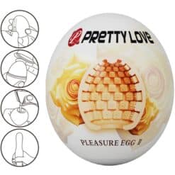 Alternative view of PRETTY LOVE - MASTURBADOR MASCULINO HUEVO NATURAL