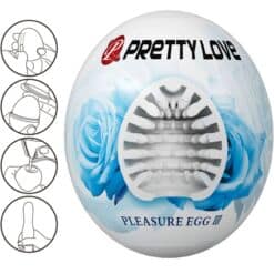 Alternative view of PRETTY LOVE - MASTURBADOR MASCULINO HUEVO BLANCO