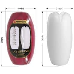 PRETTY LOVE - CATHERINE MASTURBADOR MASCULINO BLANCO - piKanteo | Despierta tu lado más piKante