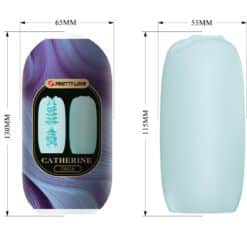 PRETTY LOVE - OLGA MASTURBADOR MASCULINO AZUL - piKanteo | Despierta tu lado más piKante