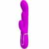 PRETTY LOVE - SHANIA TRIPLE VIBRADOR RABBIT MULTIFUNCIÓN ROSA