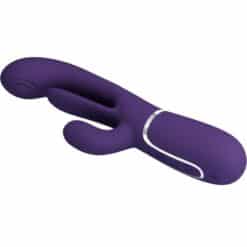 PRETTY LOVE - SHANIA TRIPLE VIBRADOR RABBIT MULTIFUNCIÓN MORADO - piKanteo | Despierta tu lado más piKante