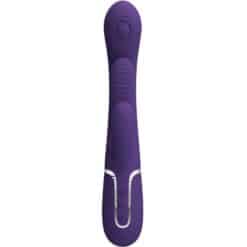 PRETTY LOVE - SHANIA TRIPLE VIBRADOR RABBIT MULTIFUNCIÓN MORADO - piKanteo | Despierta tu lado más piKante