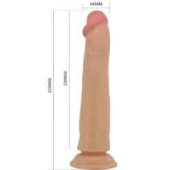 PRETTY LOVE - SHARIFE DILDO REALÍSTICO 25 CM NATURAL - piKanteo | Despierta tu lado más piKante