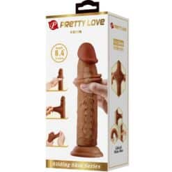 PRETTY LOVE - KEON DILDO REALÍSTICO 21 CM MULATO - piKanteo | Despierta tu lado más piKante