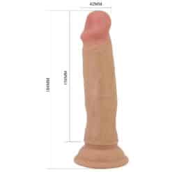 PRETTY LOVE - QUENTIN DILDO REALÍSTICO 18 CM NATURAL - piKanteo | Despierta tu lado más piKante